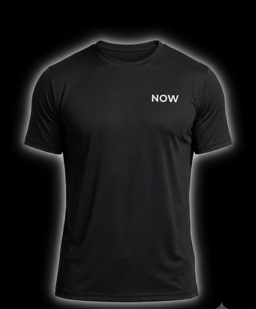 NOW Tee — Men, front view