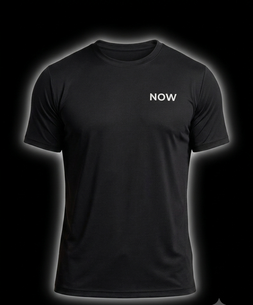NOW Tee — Men, front view
